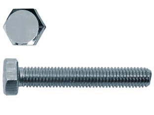 VITI PER METALLO 8.8 TESTA ESAGONALE INTERAMENTE FILETTATE- - ø mm.8x25 - 200 pezzi AMBROVIT