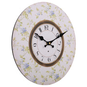 Orologio in legno bianco 60x60x2cm