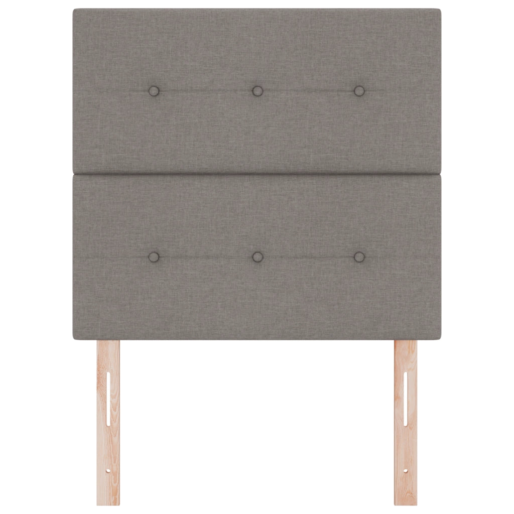 Testata LED Tortora 90 cm Tessuto