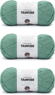 Set di 3 fili di cotone per tessuti di piscina Green Softee
