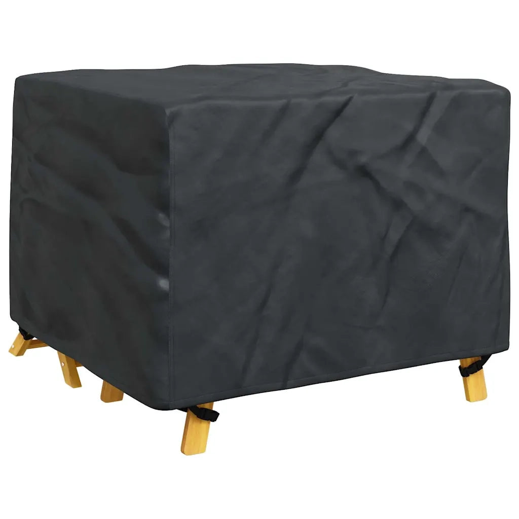 vidaXL Copertura per mobili da esterno Nero 113 x 113 x 73 cm 420D