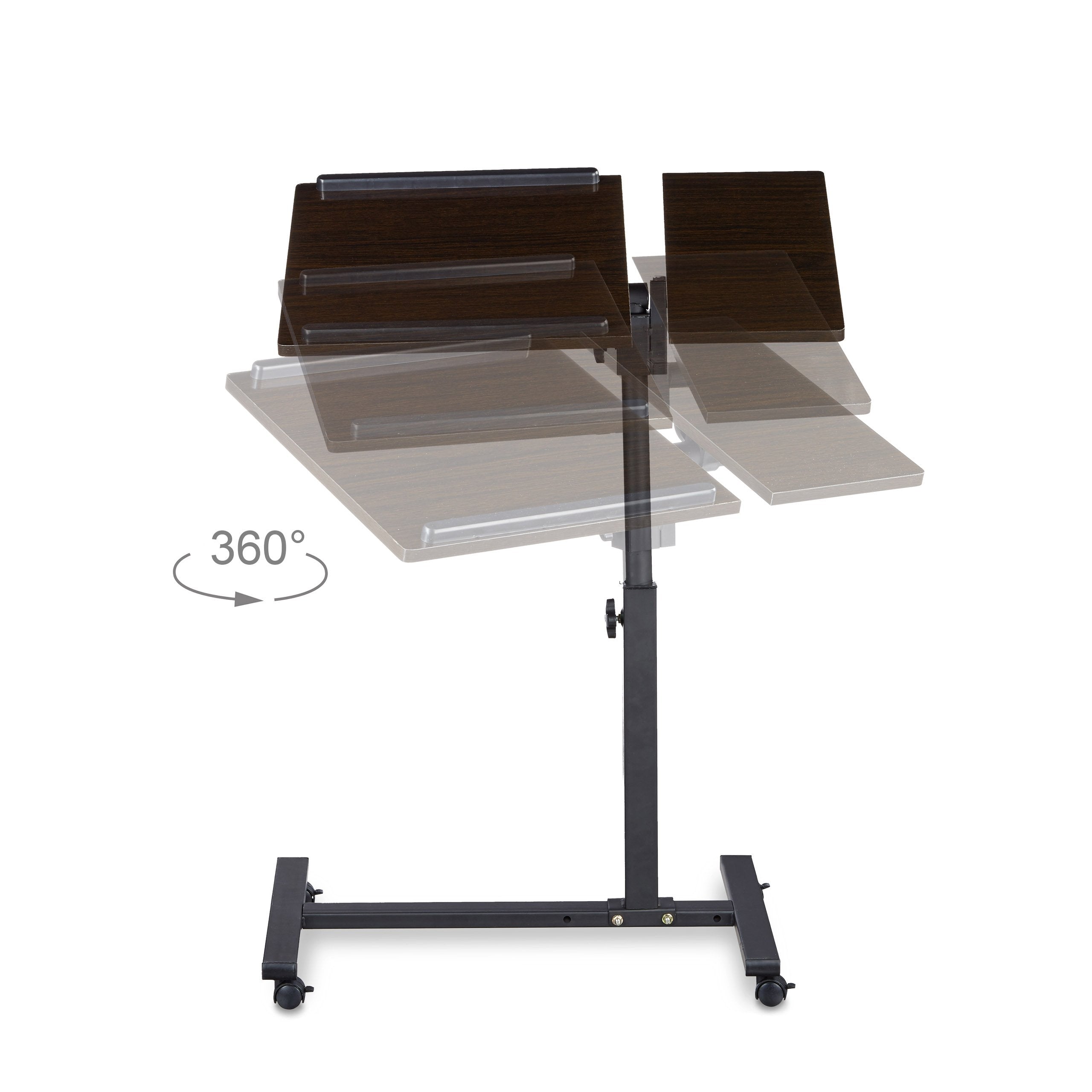 Tavolo per laptop netbook con rotelle 2013098