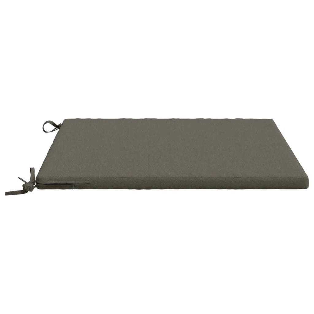 Cuscino per Sedia in Unico Pezzo SOEST 100% Poliestere Grigio 944605