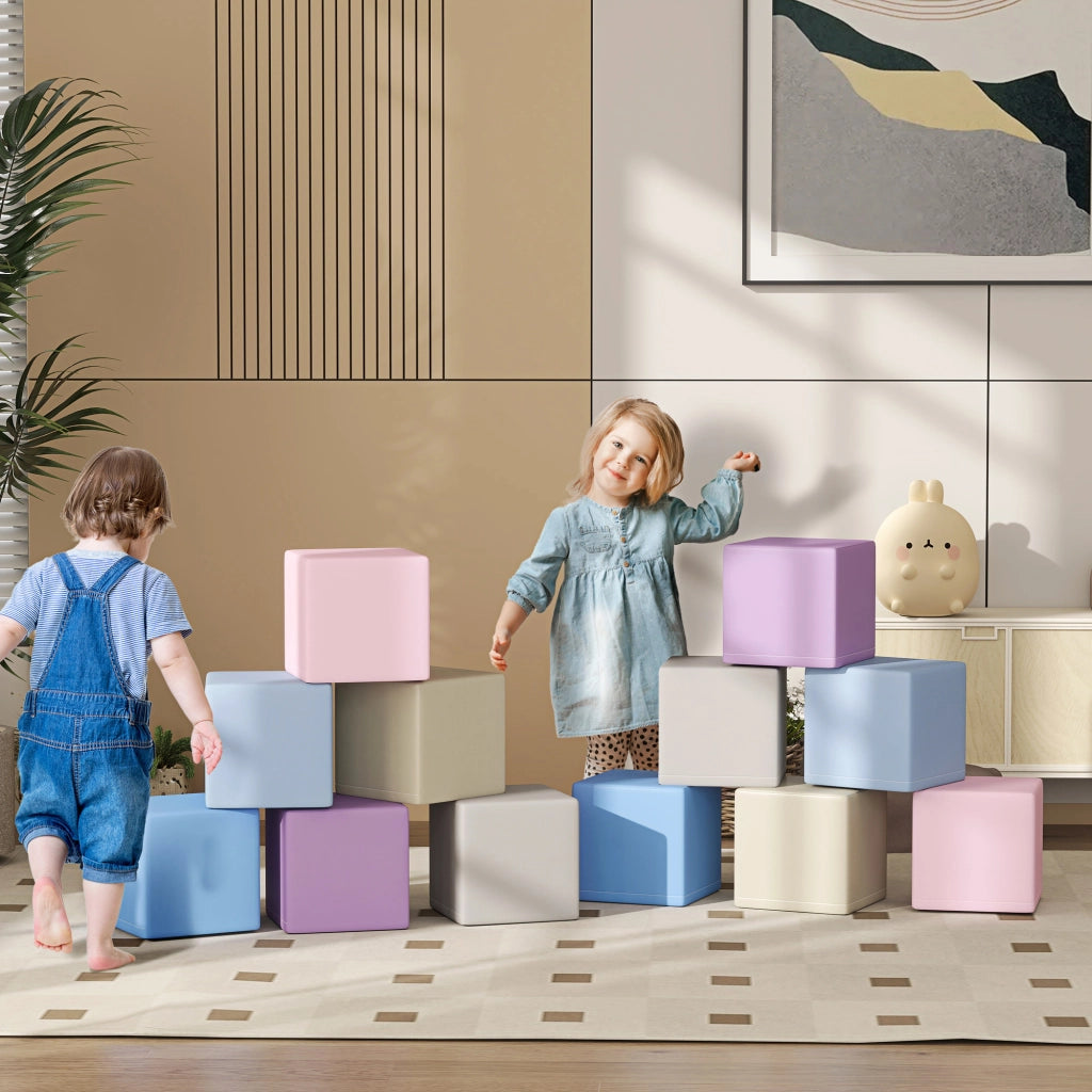 Blocchi morbidi 12 cubi ¨C zephmum ¨C 20x20x20 cm