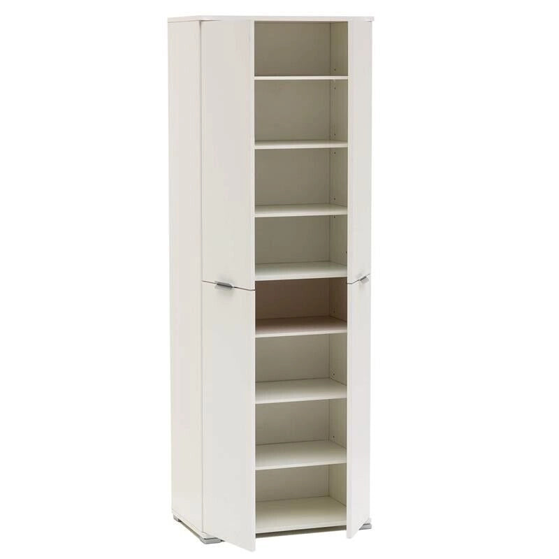 ARMADIO CON 4 ANTE BIANCO 60 X 38 X H174 CM