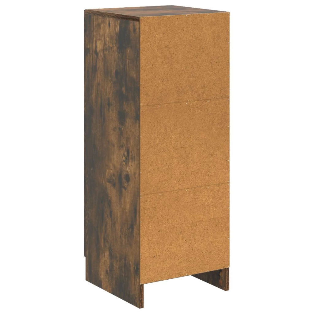 Credenza Rovere Fumo 33 x 34,5 x 87 cm Legno ingegnerizzato