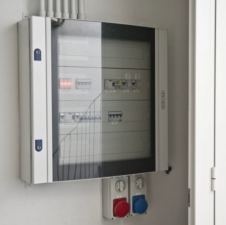 Marlanvil centralino parete grigio 2/4 moduli ip40 modello 9004