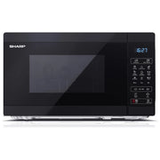 Sharp YC-MG02E-B forno a microonde Superficie piana Microonde con grill 20 L 800 W Nero