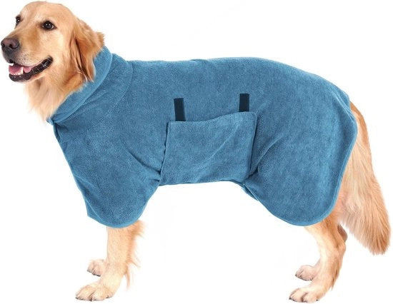 Drogaio per Cani con Microfibre Superassorbente e Adattamento Perfetto per Tutte le Taglie