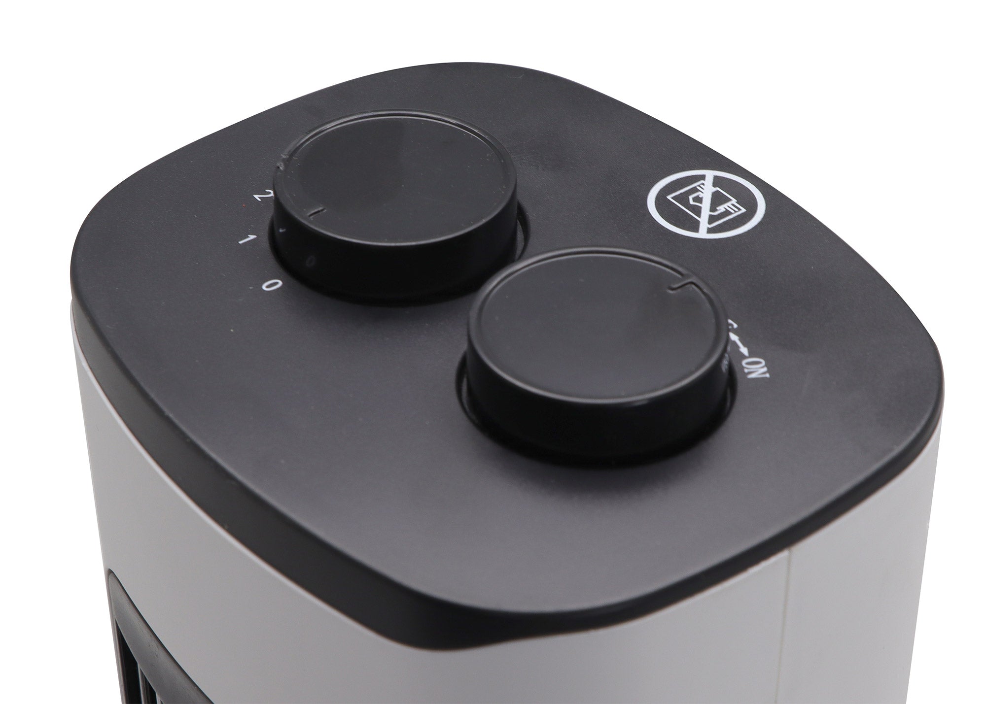 Stufa Elettrica ad Infrarossi 23x23x61,5 cm 800W Moel Maui 840C Bianca