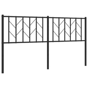 Testiera | Testata di Ricambio in Metallo Nero 160 cm