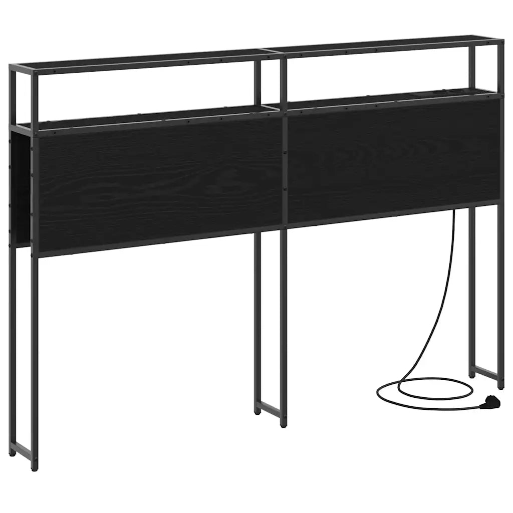 Testiera | Testata contenitore Rovere nero Legno multistrato