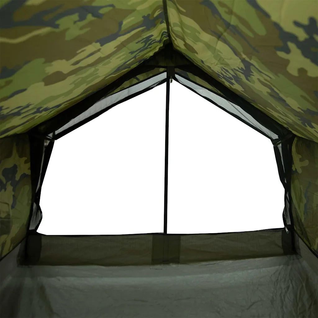 Tenda da Campeggio per 2 Persone Mimetica Impermeabile