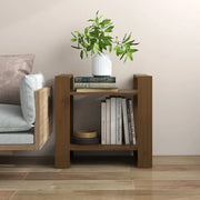 Libreria/Divisorio Ambrato 60x35x57 cm in Legno Massello 813877