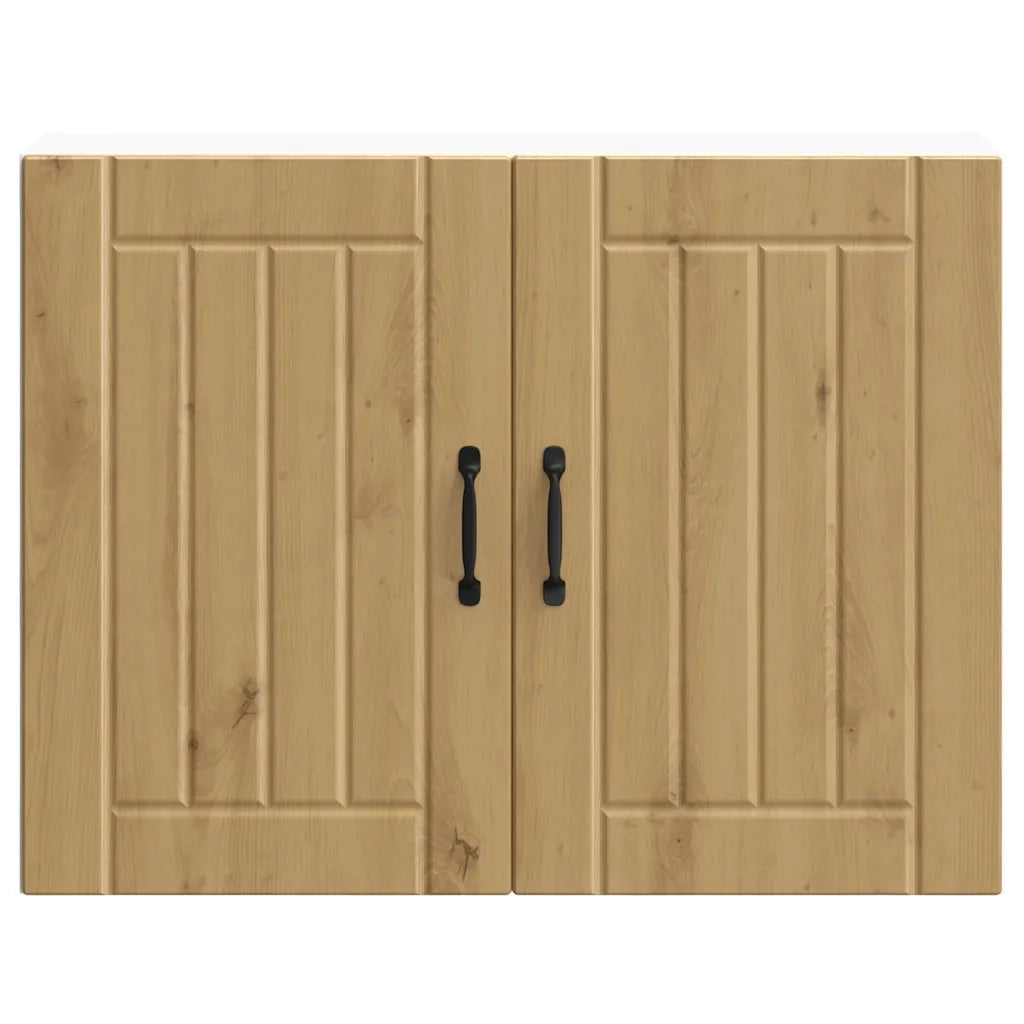 Pensile da Cucina Lucca Rovere Artigianale in Legno Multistrato 853836