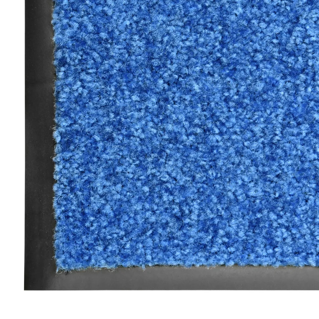 Zerbino Lavabile Blu 90x120 cm 323442