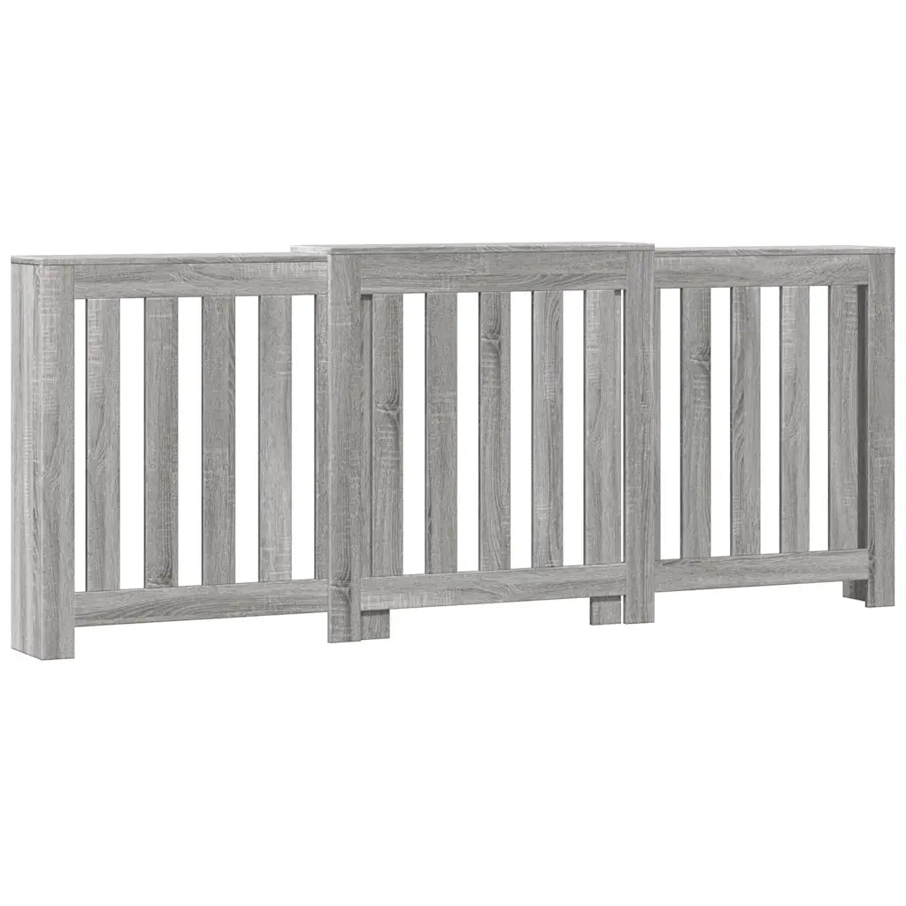 Copertura Termosifone Grigio Sonoma 205x21,5x83,5cm Multistrato 852767