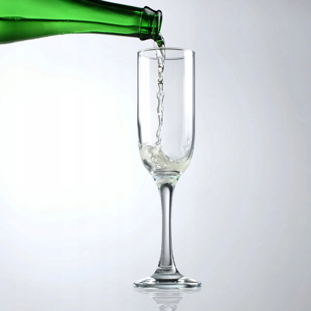 Set di 6 bicchieri da champagne/prosecco KADAX da 210 ml