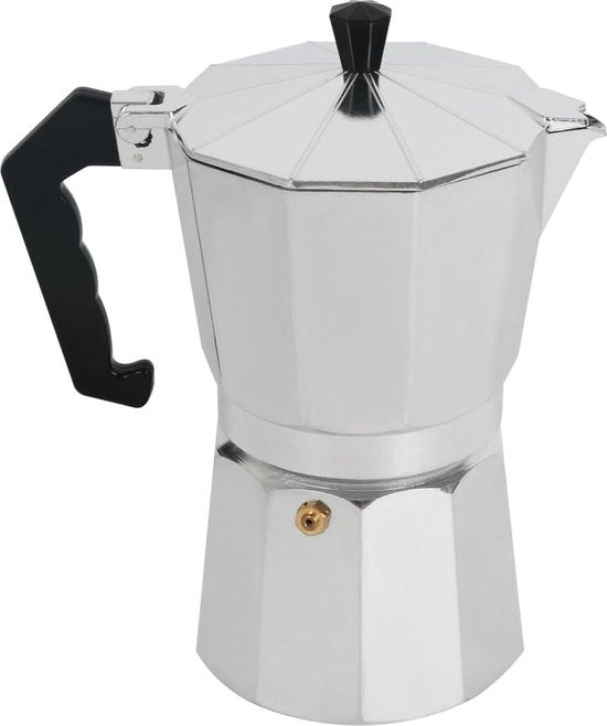 Macchina per caffè espresso in acciaio inossidabile per 9-14 tazze con accessori - Macchina per caffè espresso con guarnizione di chiusura