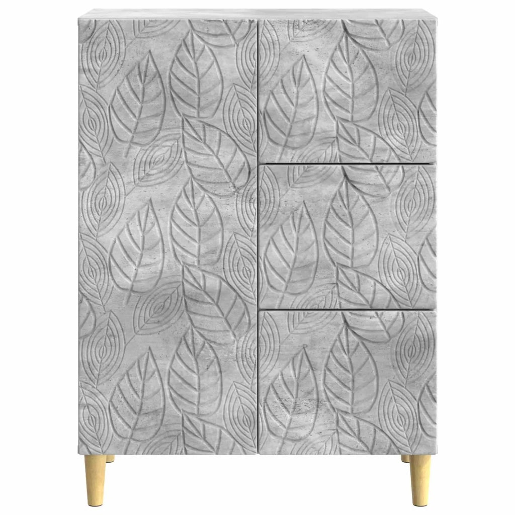 Credenza Grigio Cemento 66 x 34,5 x 90 cm Legno ingegnerizzato 895088