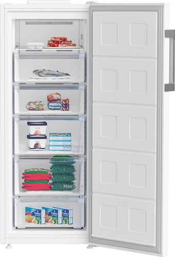 Beko B3RFNE274W: Congelatore Verticale, Total No-Frost, 220 L, 59.5 cm