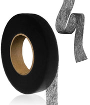 Striscia di pressione da cucire per tagli di stoffa, pantaloni, tende e abbigliamento, nero, 0,8 cm larga