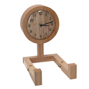 Orologio legno naturale cm 15x22,5x23