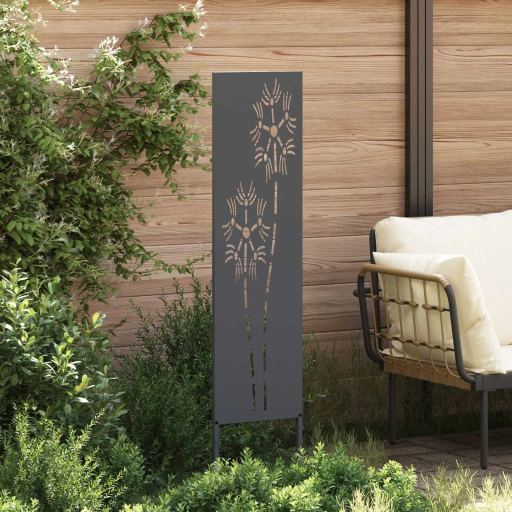 Schermo per privacy in giardino Traforo Antracite 32 x 140 cm 876212