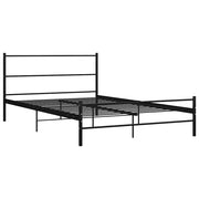 Giroletto-Struttura Letto Nero in Metallo 160x200 cm 765689