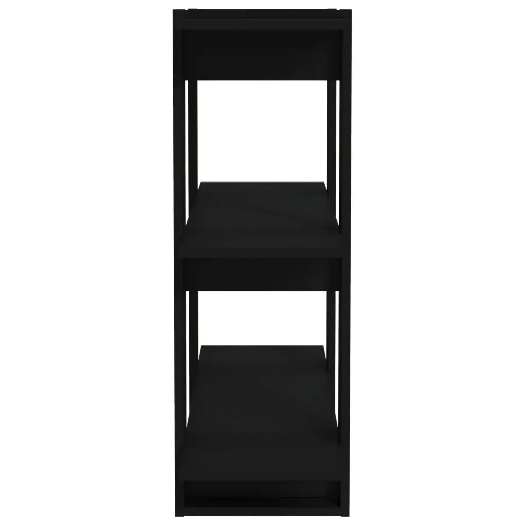 Libreria/Divisorio Nero 80x30x87 cm 811584