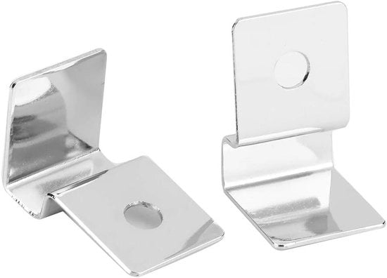 Clip di copertura in vetro per acquario - Beugel di sostegno in acciaio inossidabile per acquario - 4 pezzi (10mm(4 pezzi/set))