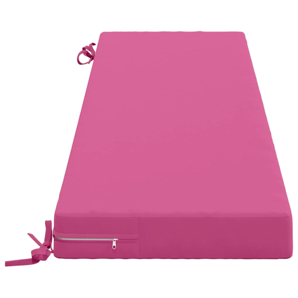 Cuscini per Panchina a 2 Pezzi SOEST 2 pz 100% Poliestere Rosa 949883