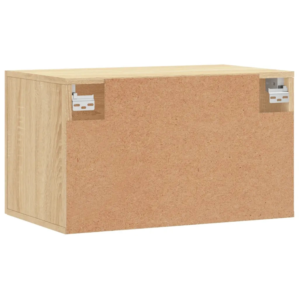 vidaXL Mobile a Parete Rovere Sonoma 60x36,5x35 cm Legno Multistrato