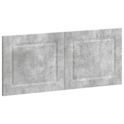 Testiera da Muro UTRECHT Grigio Cemento Legno ingegnerizzato 897848