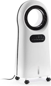 Aircooler con elementi raffreddanti - Aircooler senza tubo di scarico - 27 x 34 x 76 cm - 5 kg - 230 Volt - Bianco
