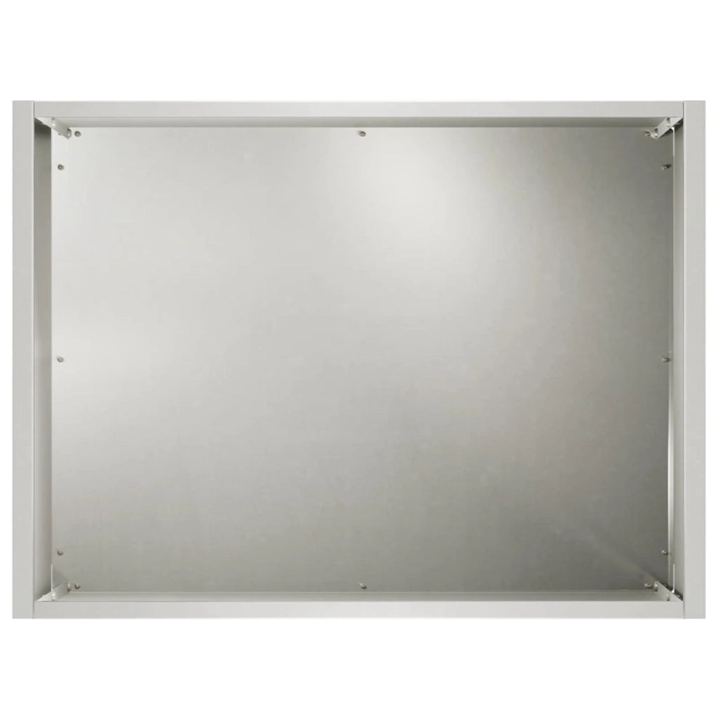 Vaso da giardino 2 pz Argento 40 x 30 x 30 cm Acciaio Inox 8005199