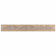 Runner in Moquette | Runner Tappeto MARSA Grigio 50 x 400 cm Poliestere e PVC