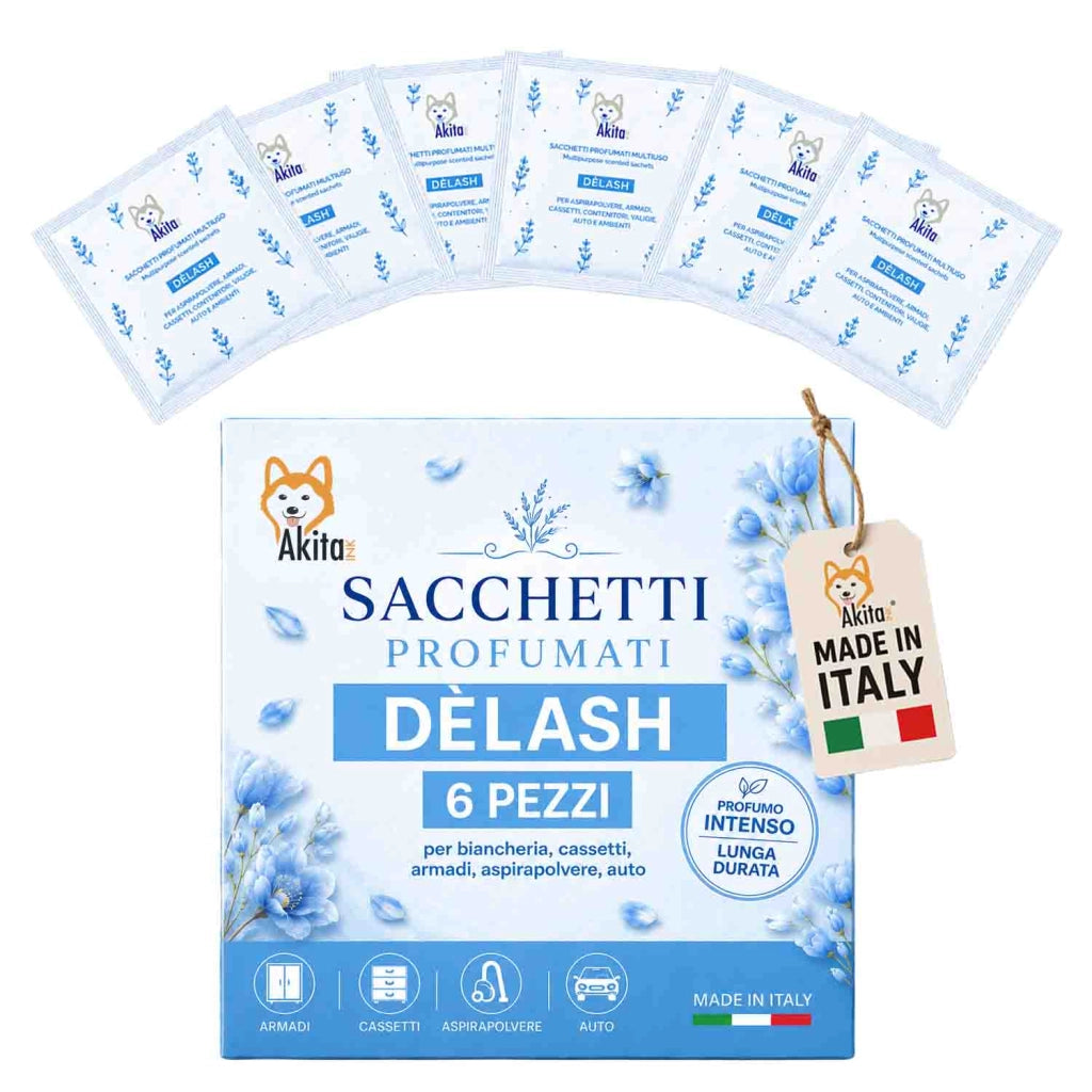 Akitaink 6 Sacchetti Profumati Delash Armadi