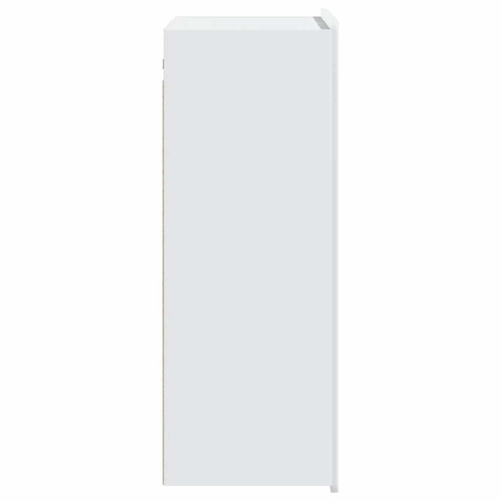 Mobiletto a muro Bianco 66 x 34,5 x 92 cm Legno ingegnerizzato 898225