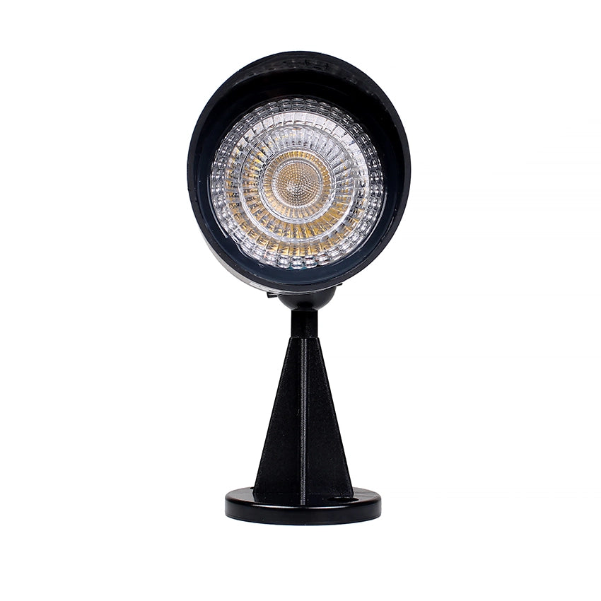 FARETTO LED DA GIARDINO CON PICCHETTO DA TERRA LUCE CALDA 3000K - ALTA EFFICIENZA 7W DESIGN ELEGANTE
