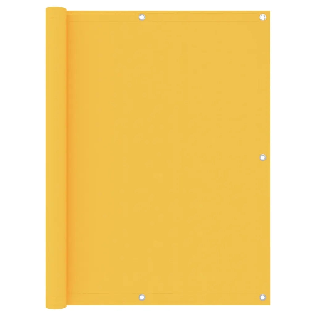 Paravento Balcone Giallo 120x400 cm in Tessuto Oxford