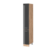 Vicco Armadio da farmacia Antracite lucido 30 cm