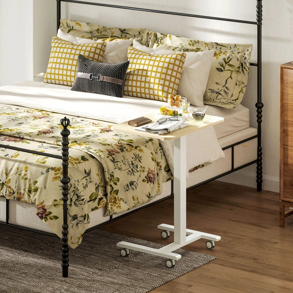 Tavolo regolabile in altezza ¨C zephmum ¨C 65x48x108 cm, giallo