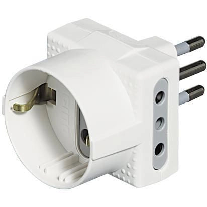 bticino S3610D adattatore per presa di corrente Bianco