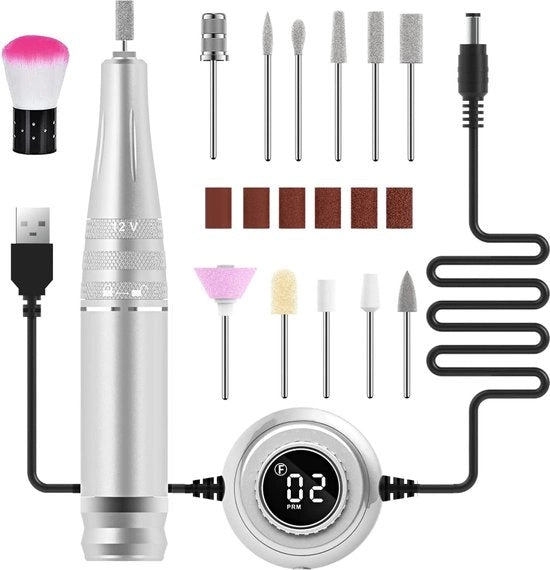 Fissatrice unghie elettrica per manicure e pedicure