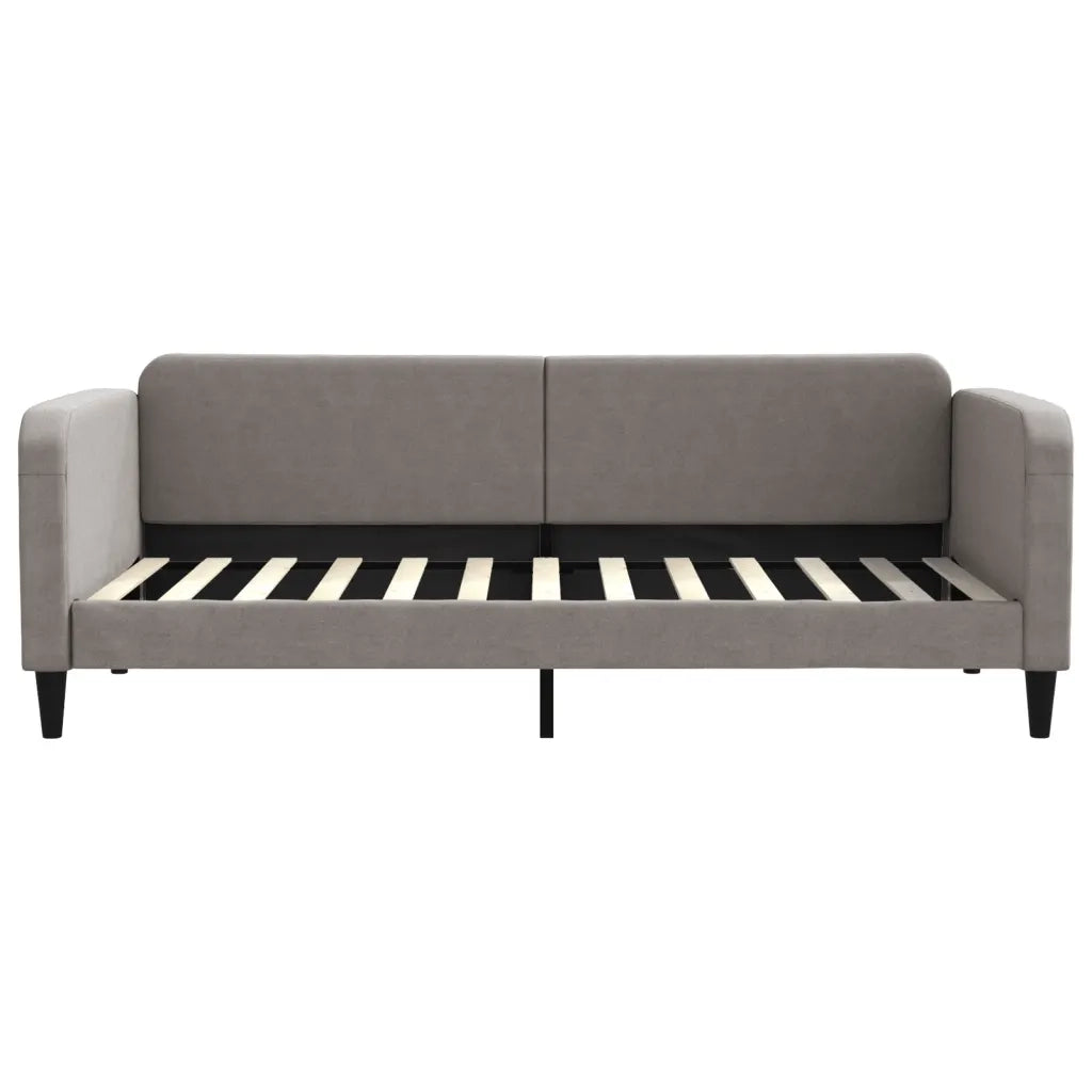 Divano Letto con Letto Estraibile-Sofa Letto-Daybed Tortora 90x200 cm in Tessuto 509500
