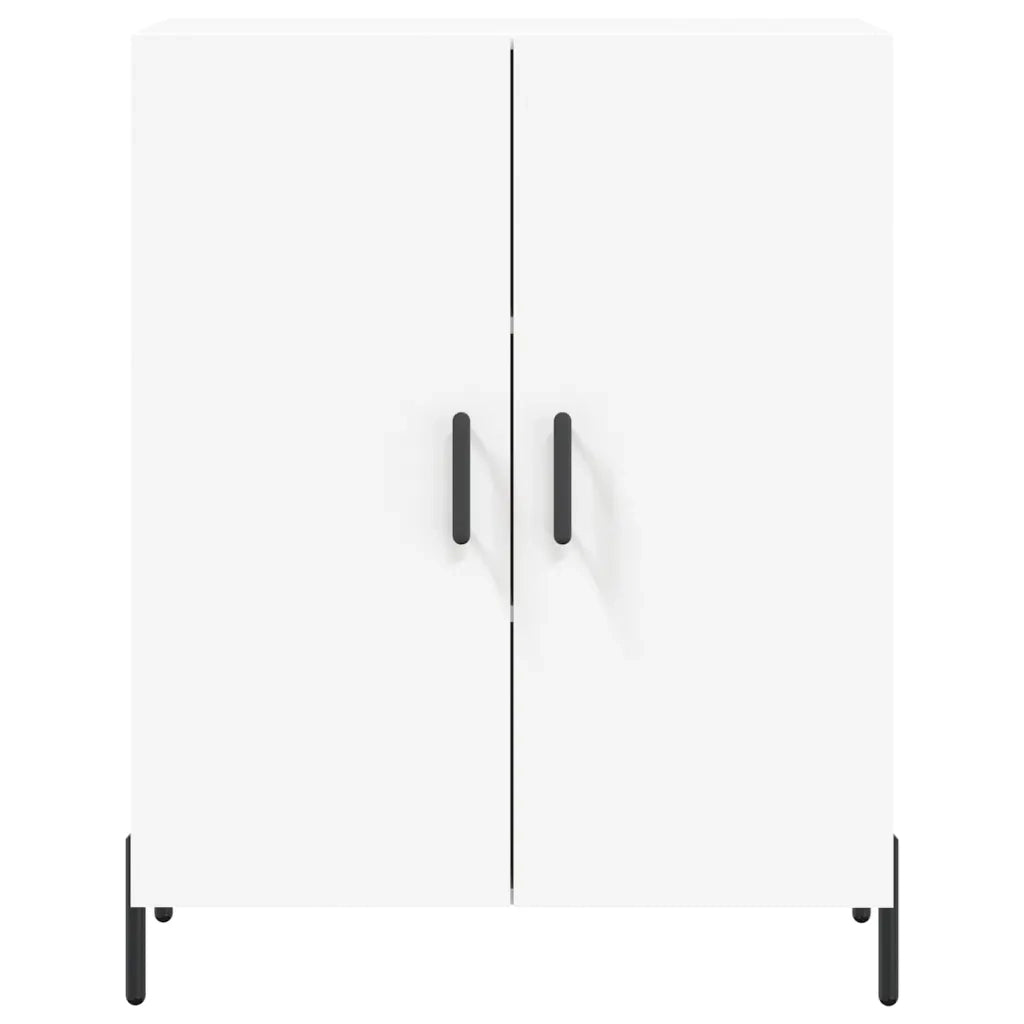 Credenza | Madia | Buffet da pranzo | Armadio da pranzo Bianca 69,5x34x180 cm in Legno Multistrato