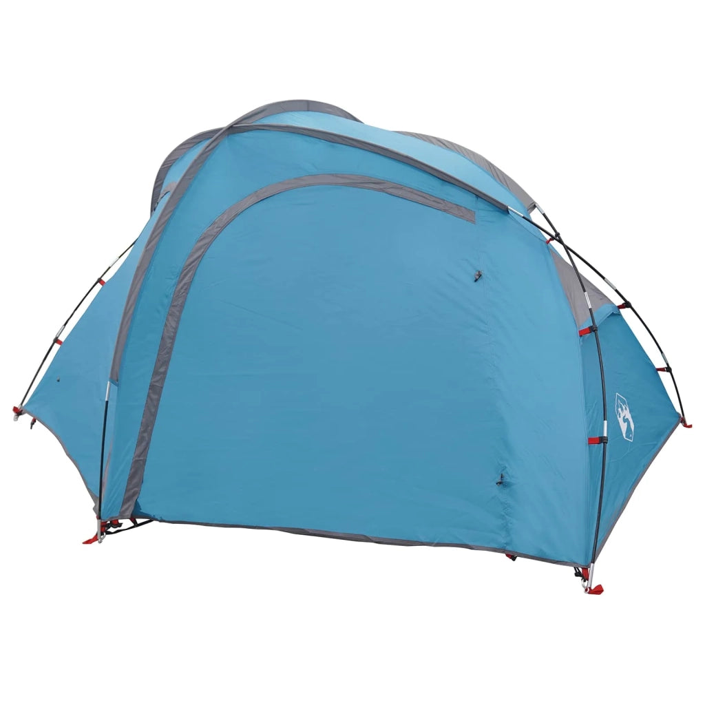 Tenda da trekking con telo impermeabile 3 persona 3 persone Blu 42042219