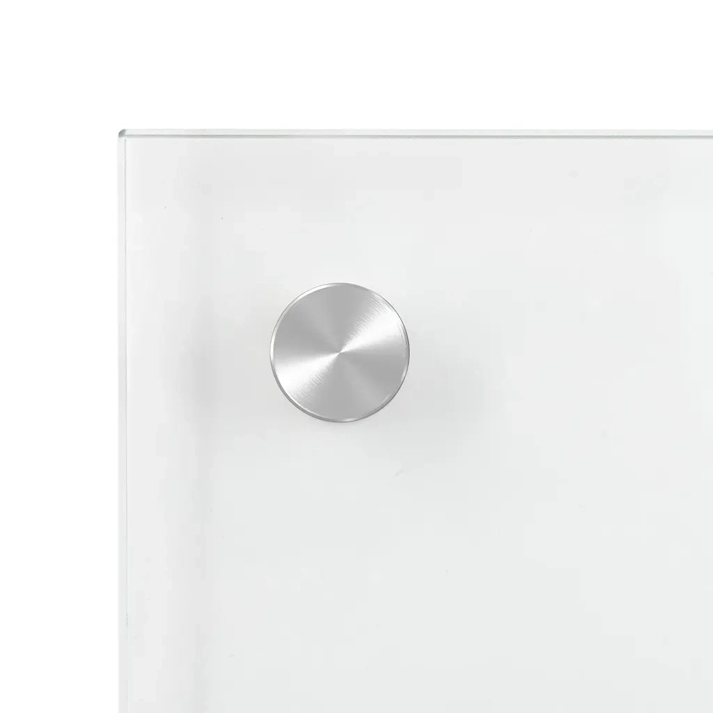Paraschizzi per Cucina 2 pz Trasparente 80x60cm Vetro Temperato CFW5362155