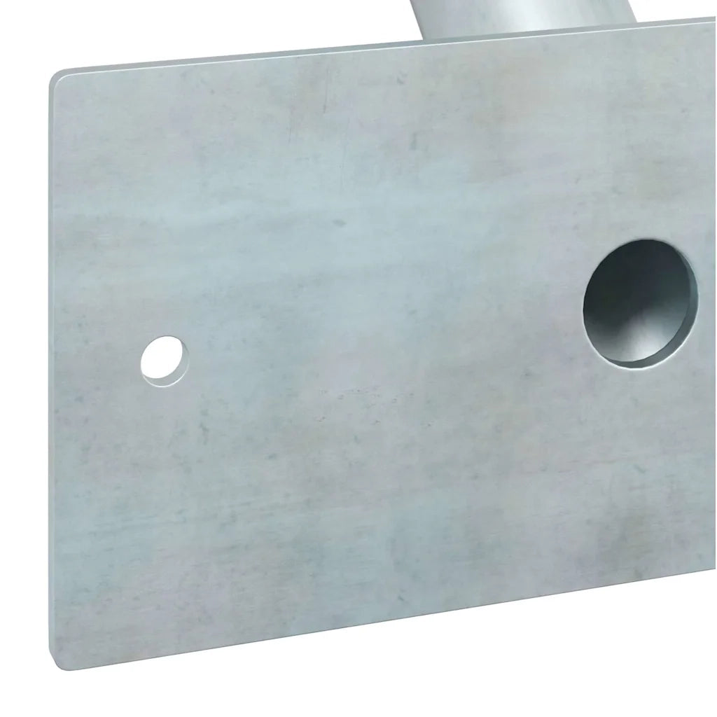 Supporto per Bandiera Argento 13 x 6 x 0,2 cm Acciaio CFW8681387